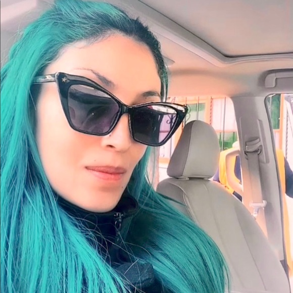 50’s Retro Throwback Cat Eye Sunglasses 😻 FlyGirls Fly Kitten Sunnies - Picture 8 of 17